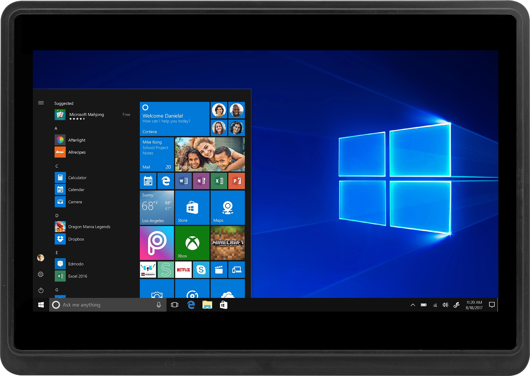 EV-OFTM-BF101W 10.1" Bezel free Open Frame PCAP Touch Monitor