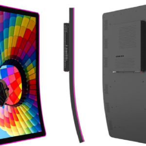 EV-PTM-LFC390J 39’’ LED con Cornice J curva - PCAP Touch Monitor